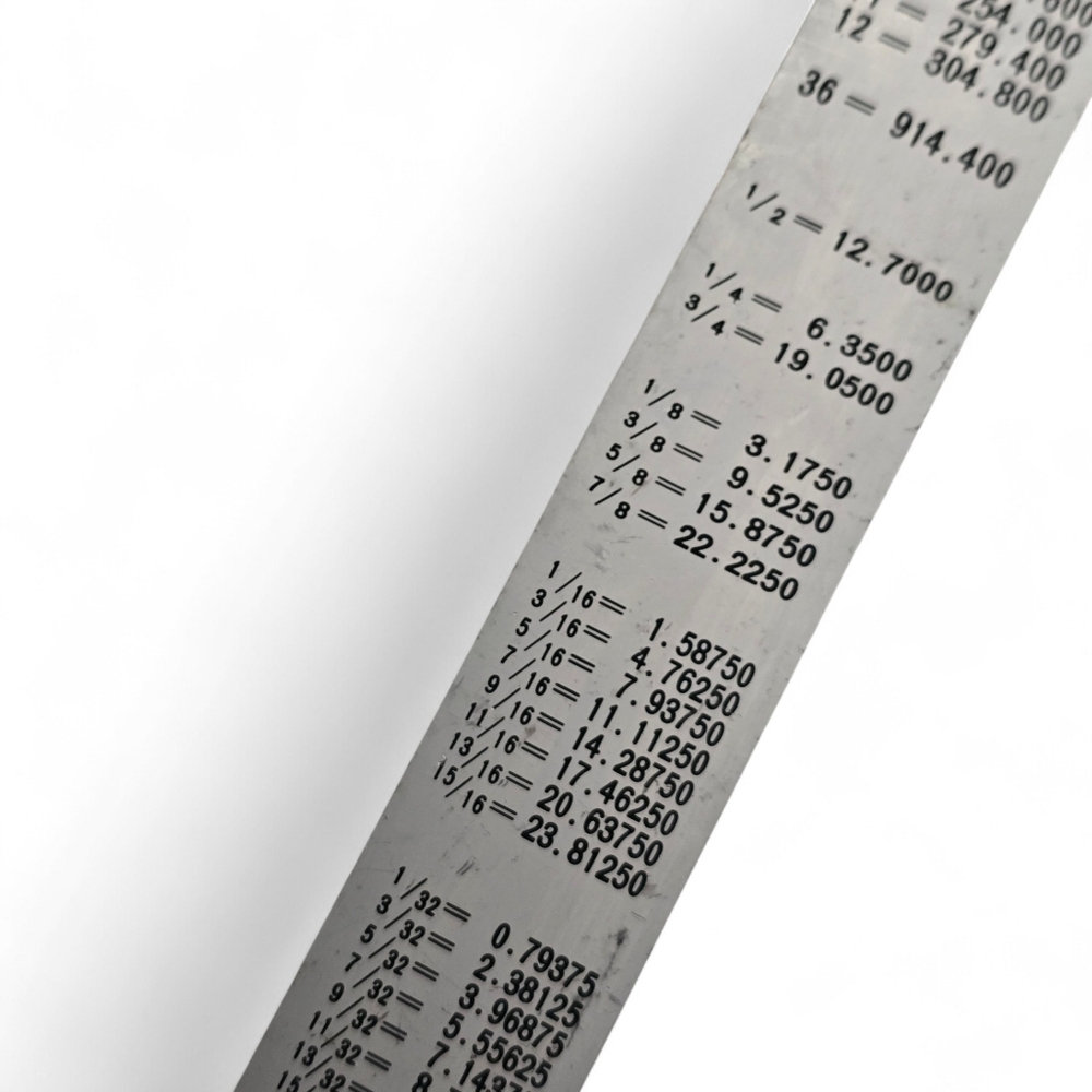 Shinwa 300mm Stainless Steel Metric Ruler Japan Precision Machinist Tool - Picture 6 of 8